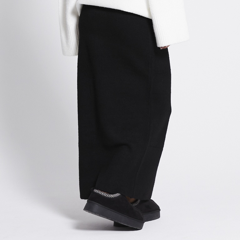 Knit skirt "Embla" Black